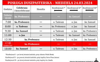 24.03.2024 – Niedziela Palmowa