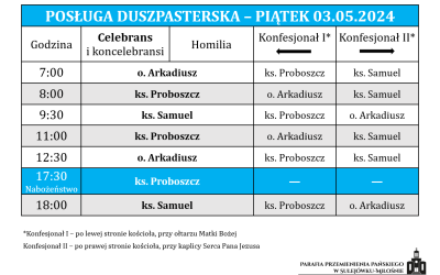 03.05.2024 – Uroczystość NMP Królowej Polski
