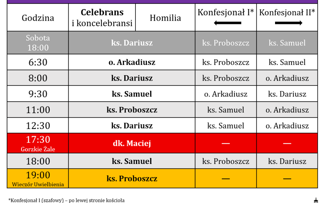 08.03.2026 – III niedziela Wielkiego Postu